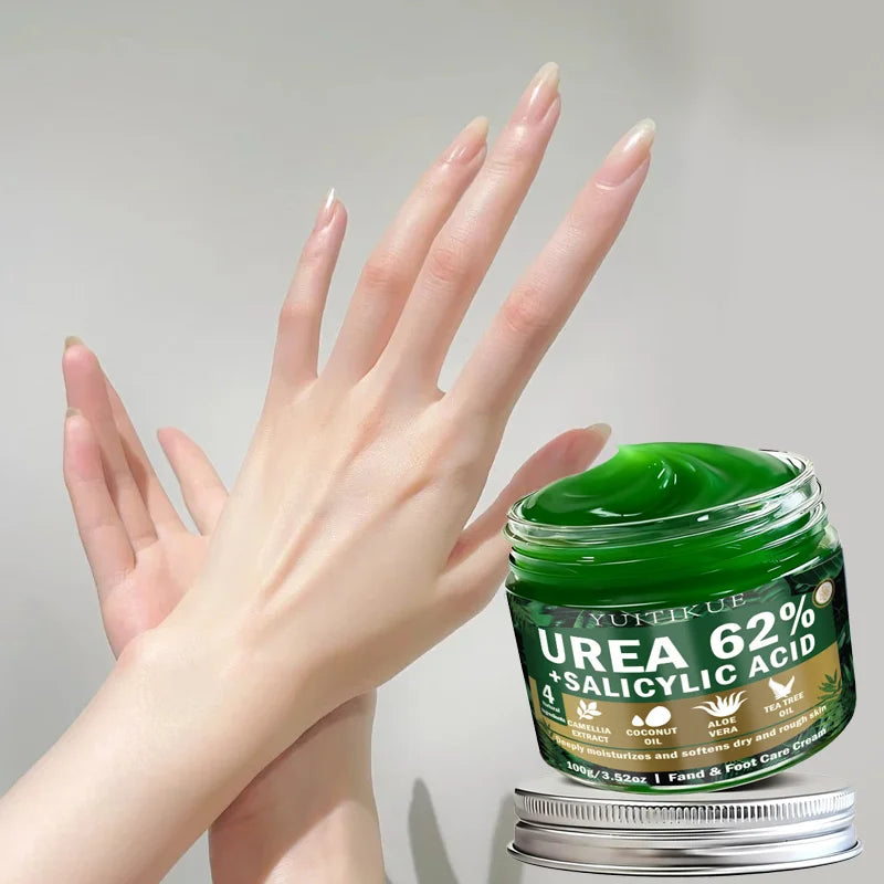 YUITIKUE 62% Urea Salicylic Acid Cream – Deep Moisturizing 100g Body Moisturizing Cream Zpaxo