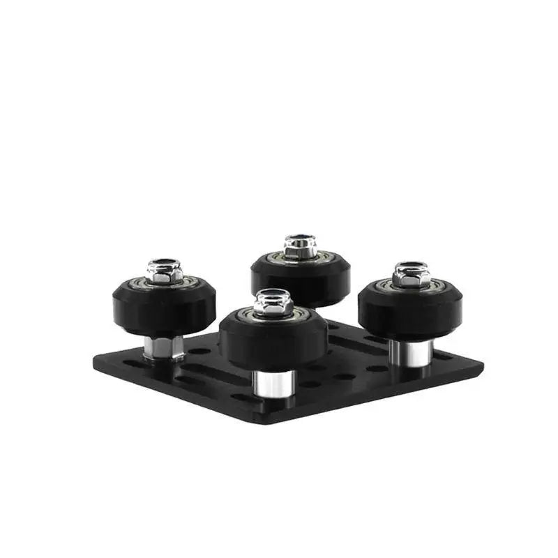 652F Aluminum Profile Pulley V-Slot European Standard Build Gantry Plate Small Wheel Zpaxo