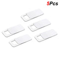 1/5/10/20Pcs Webcam Cover Blocks Laptop Camera Lens Office Meeting Privacy Protection For Mobile Phone Tablet Lens For Office Zpaxo 5pcs-White