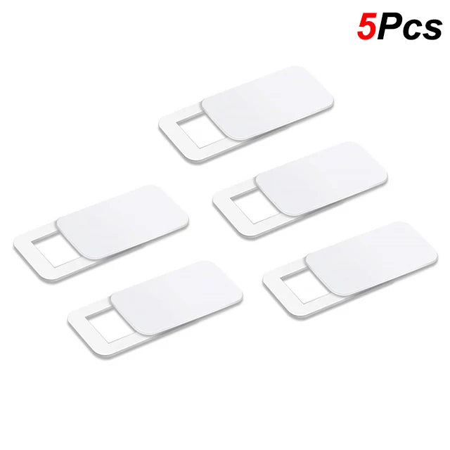 1/5/10/20Pcs Webcam Cover Blocks Laptop Camera Lens Office Meeting Privacy Protection For Mobile Phone Tablet Lens For Office Zpaxo 5pcs-White