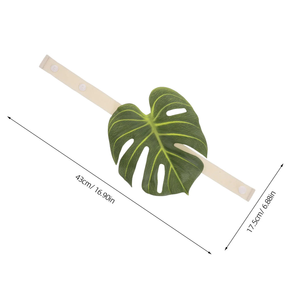 No Drill Monstera Leaf Curtain Tiebacks Decorative Drapery Holdbacks