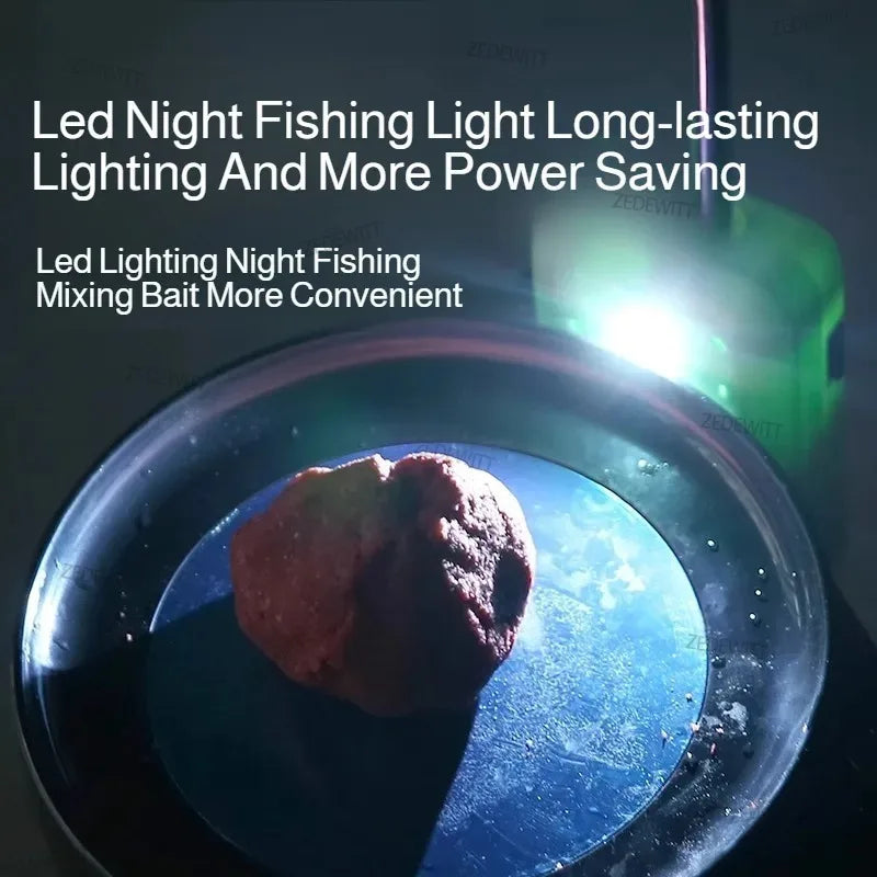 USB Rechargeable Portable Fishing Aerator Pump with LED Light