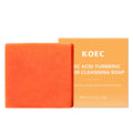 100g Turmeric Soap Bar – Natural Brightening & Hydrating Turmeric Soap Bar Zpaxo Kojic Ginger Soap 100g