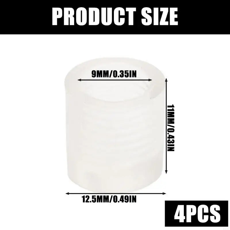 4 Sewing Machine Feet Pad Nonslip Shock Absorbing