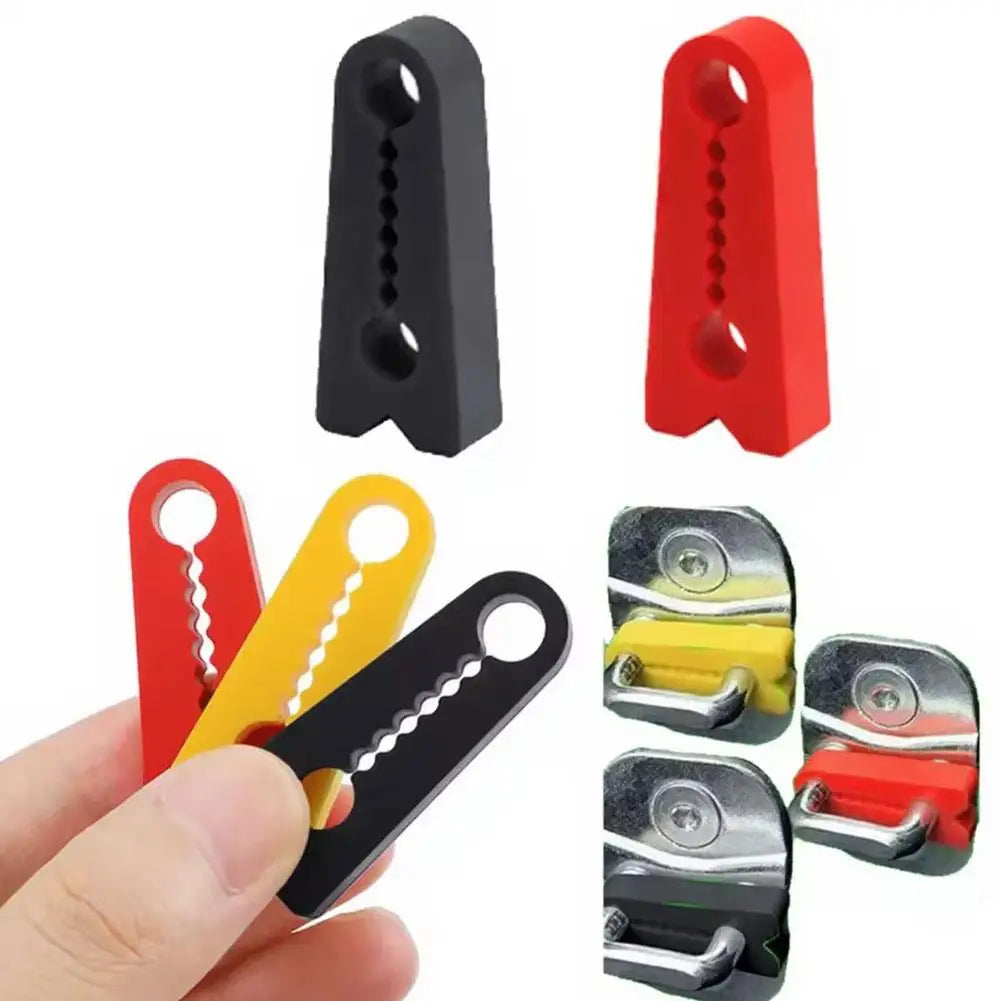 4-Pack Silicone Car Door Lock Shock Absorber Pads – Universal Car Door Buffer Pad Zpaxo