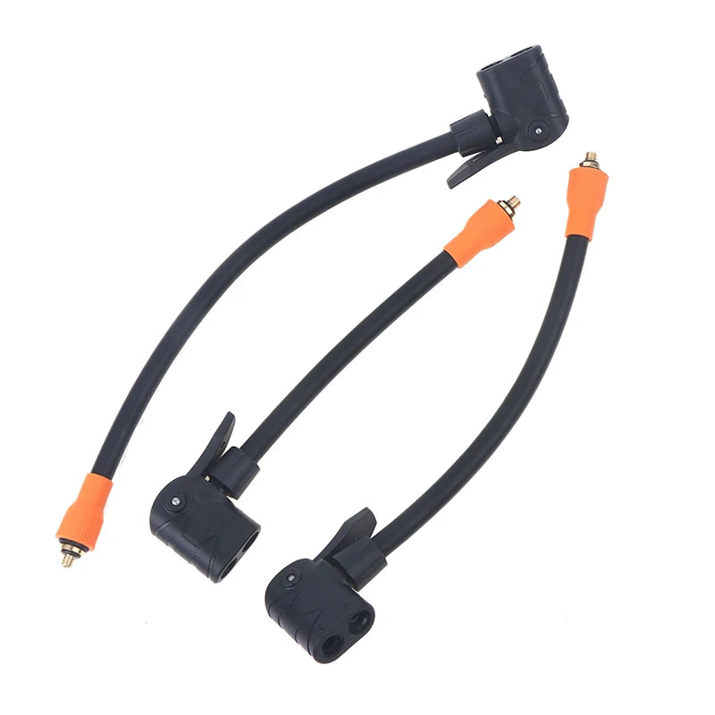 M6 Thread Locking Air Chuck with Air Tube | Tire Valve Connector