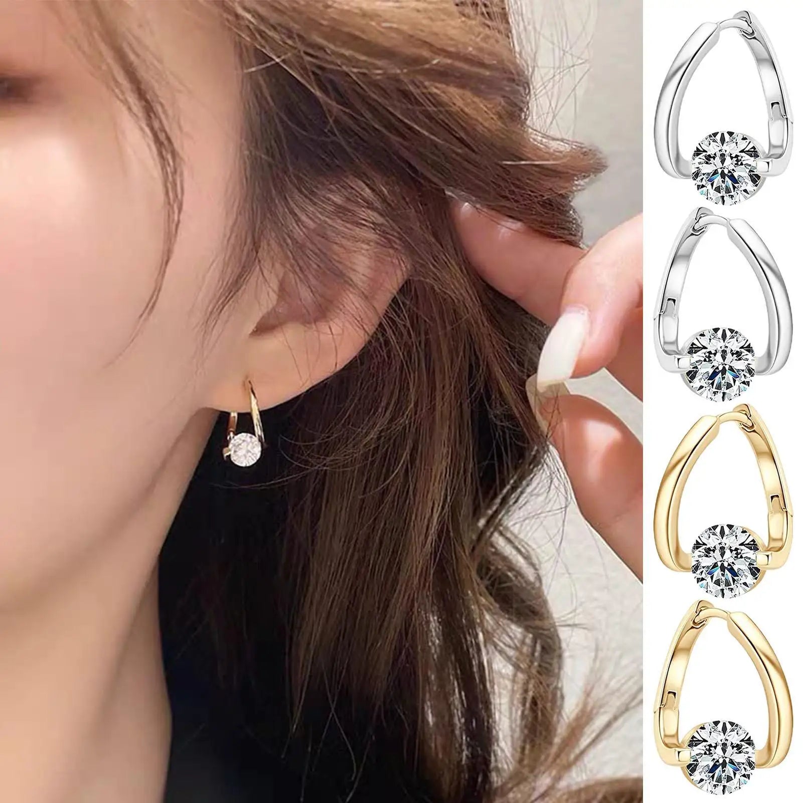 Lymphvity MagneTherapy Germanium Earring Lymphvity Magnetic Therapy Germanium Earring Lymphatic Drainage Earring for Weight Loss Zpaxo