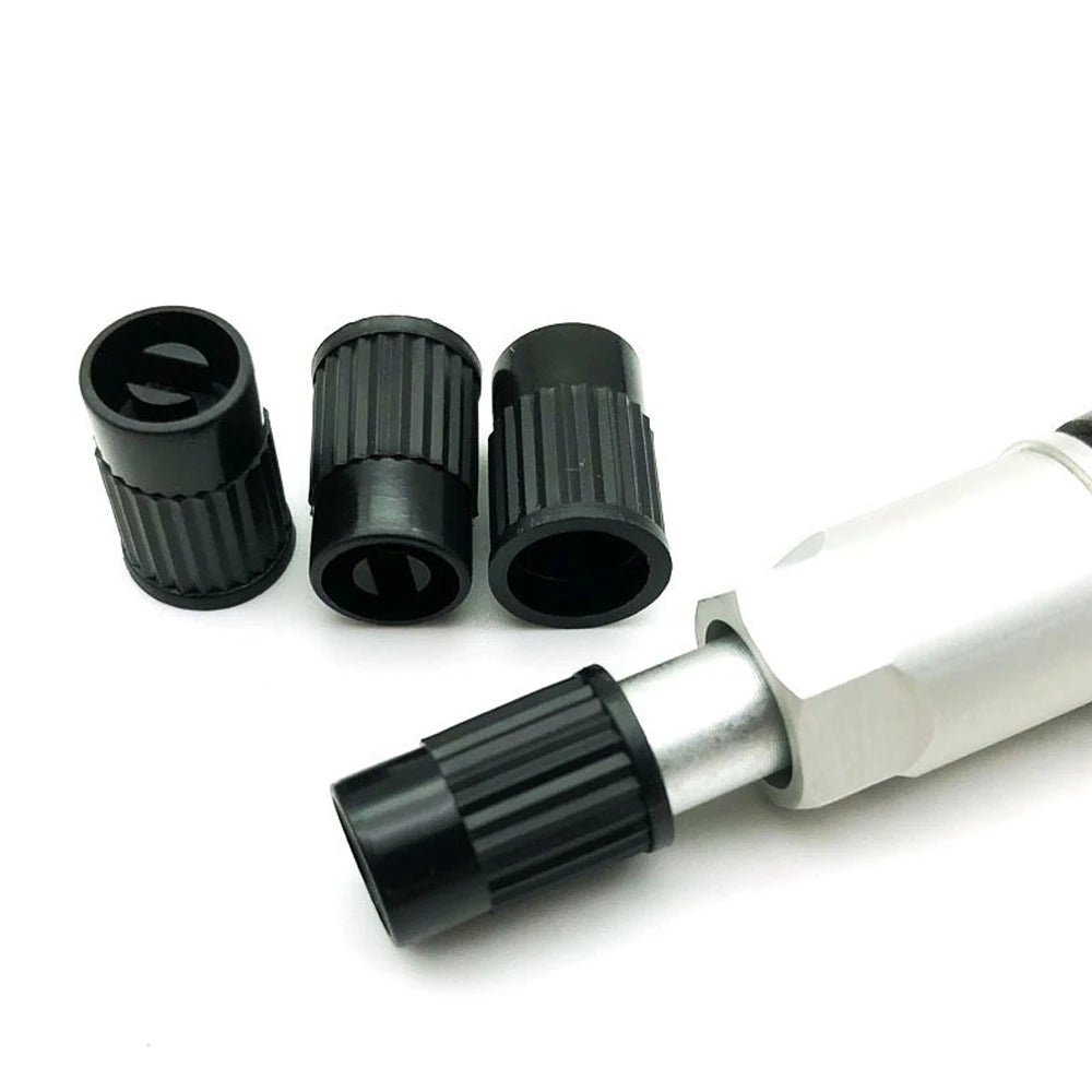 10-Pack Universal Plastic Tyre Valve Stem Caps – Car, Bike & Truck