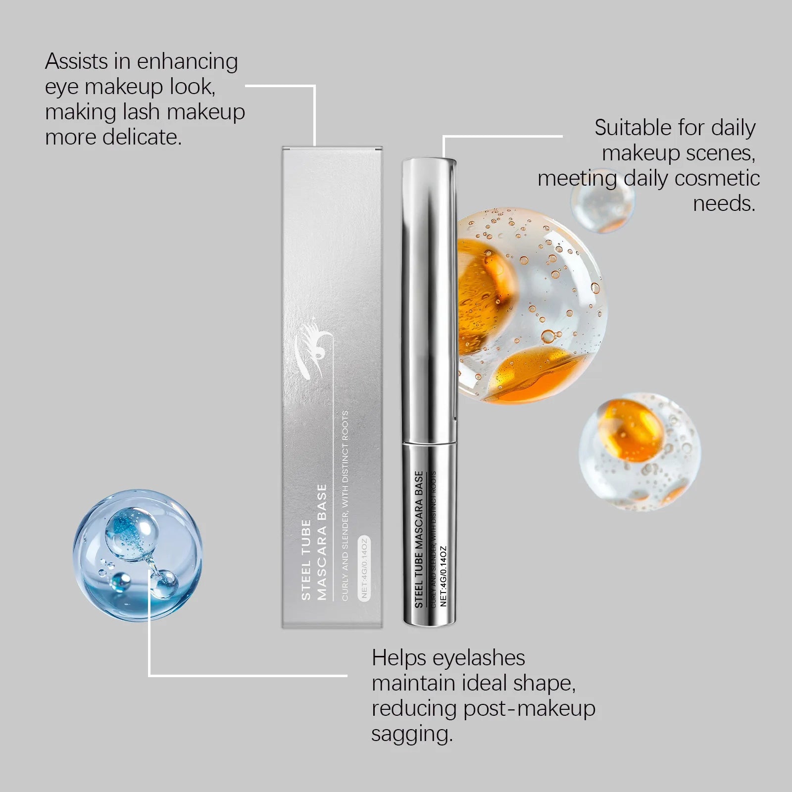 Natural Eyelash Curling Serum – Lift, Nourish & Strengthen Lashes Eyelash Curling Serum Zpaxo