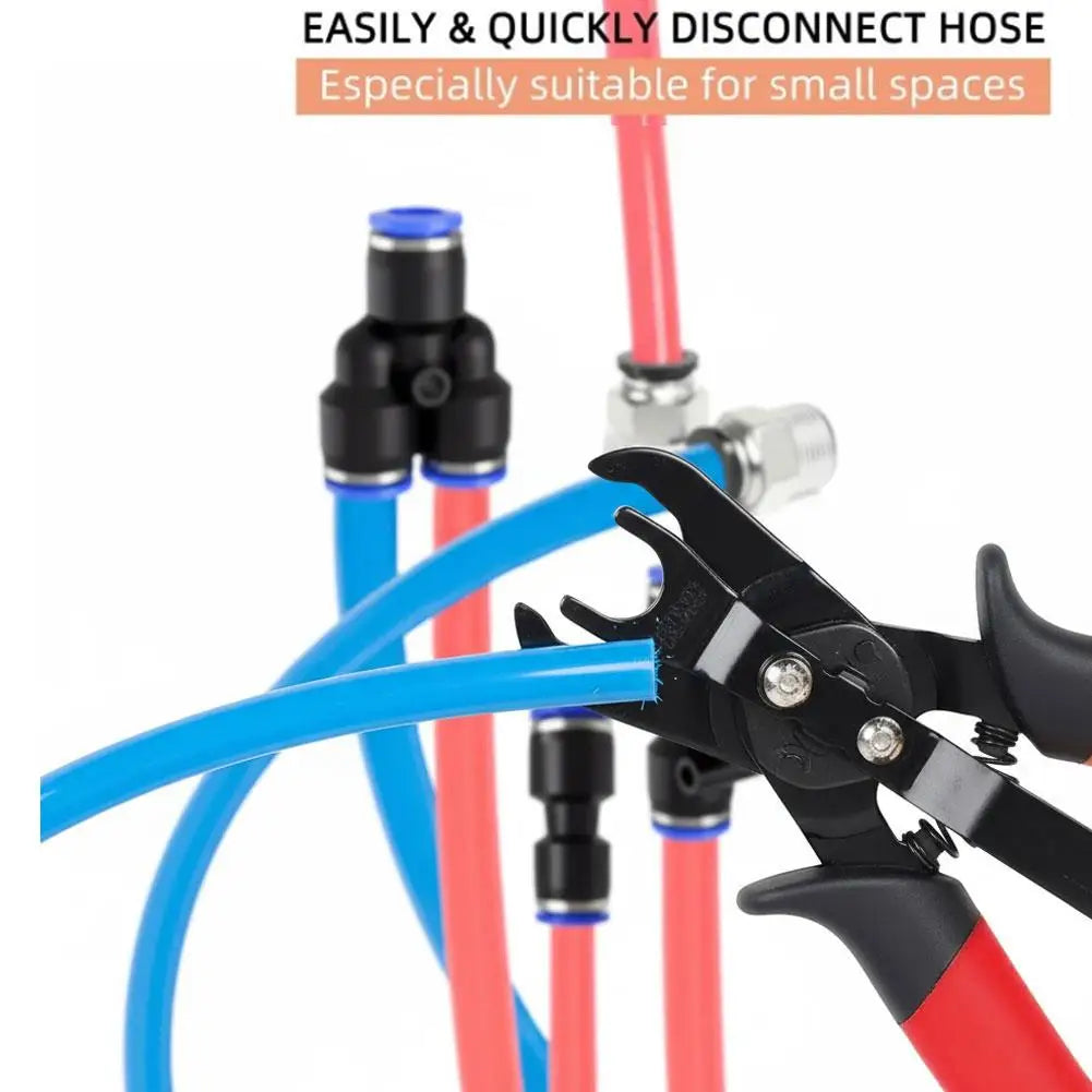 Pneumatic Disconnect Pliers – Push-to-Connect Fitting Removal Tool Pneumatic Disconnect Tool Zpaxo