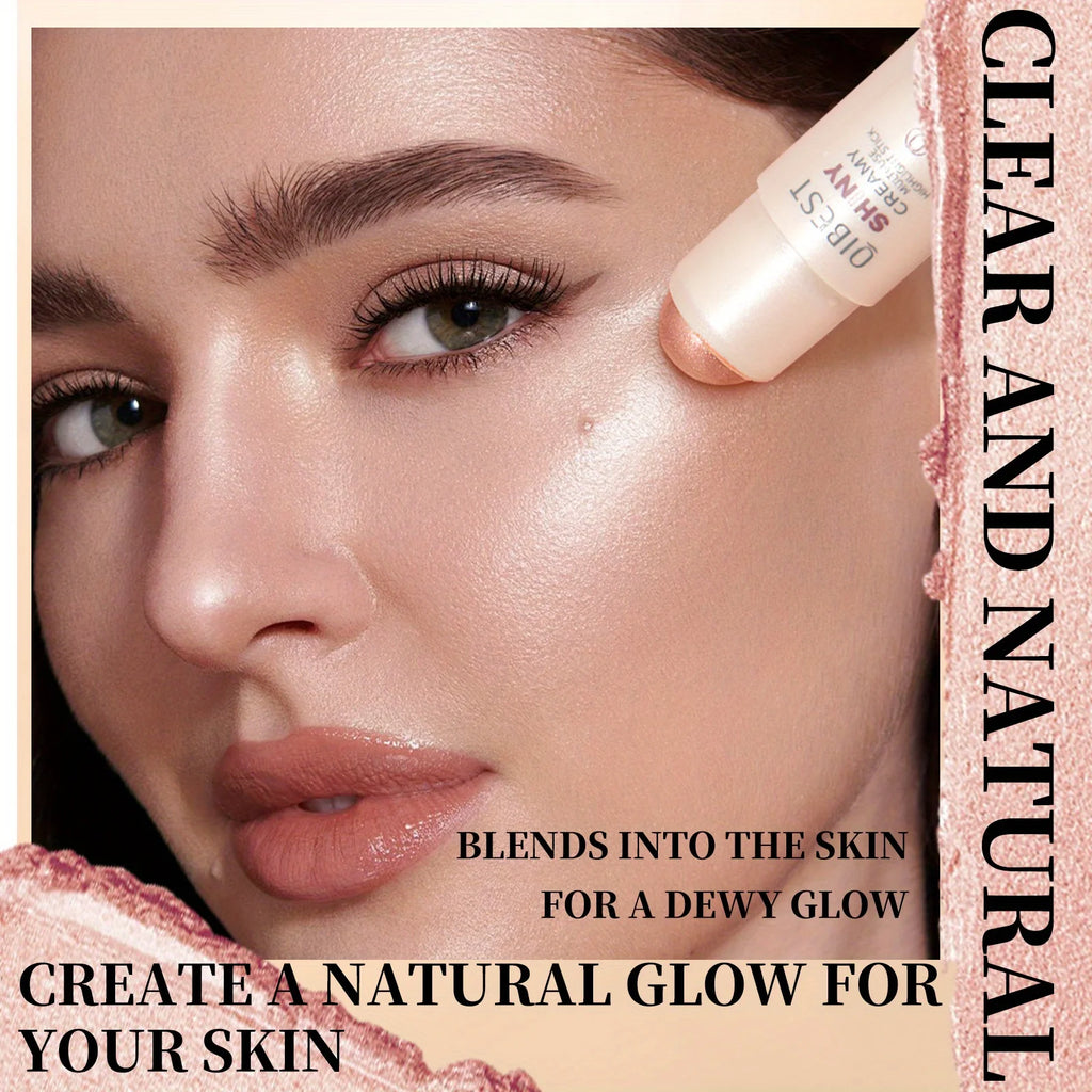 Highlight stick Clear and smart,water-sensitive face brightening and grooming,pearlescent fine flash three-dimensional highlight Zpaxo