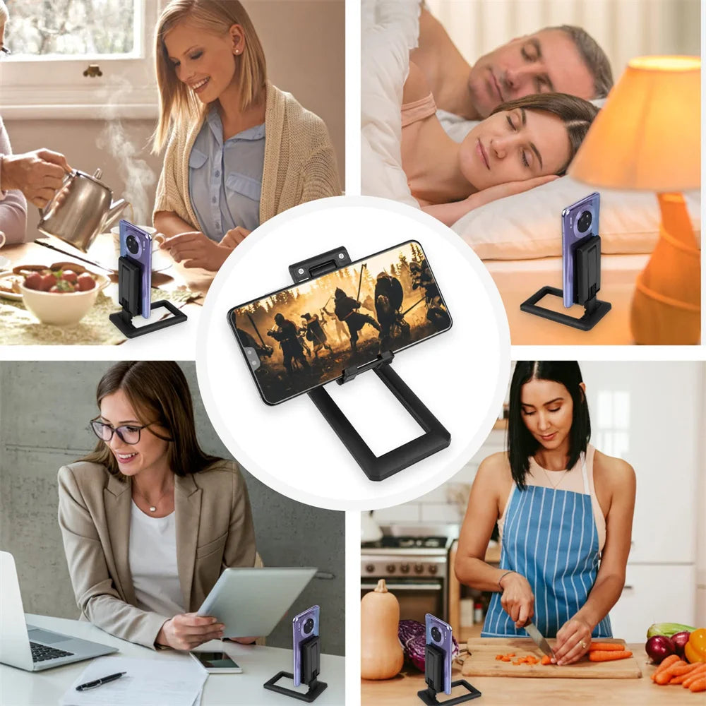 Lazy Folding Phone Stand Creative Lifting Portable Desktop
