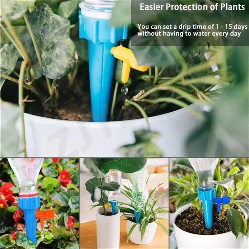 Self Watering Spikes – Drip Irrigation Kit for Indoor Plants
