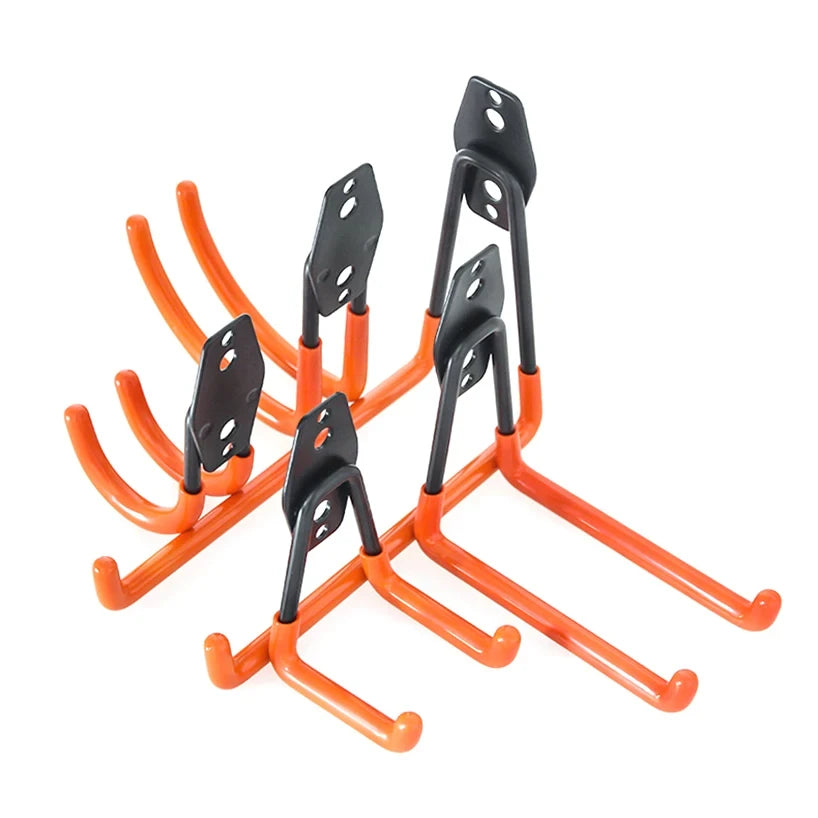 Bicycle Garage Heavy Storage Hook Warehouse Hardware Strong Load-Bearing Small/Medium Square Hook Tool Storage Wall Metal Hook Zpaxo