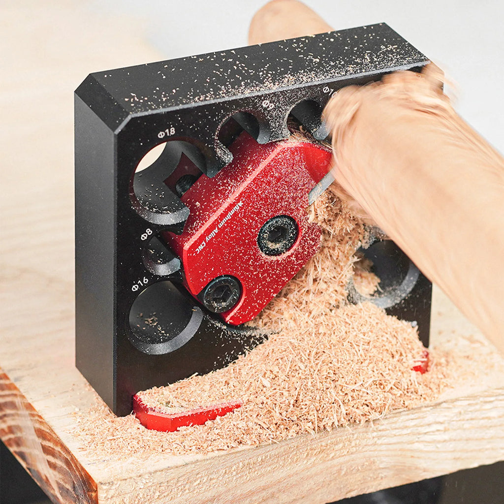 Dowel Maker Jig 8 Different Hole Diameter Smooth Cutting Tool