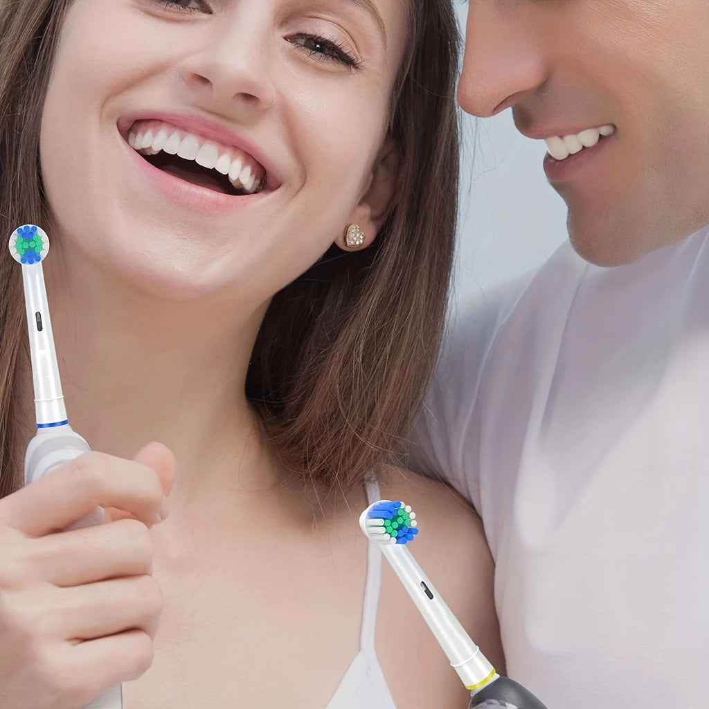 4/16/20/80pcs Set Electric Toothbrush Head For Oral B Sensitive Replacement Brush Heads D25 D30 D32 D18 4739 3709 4728 D4510 Zpaxo