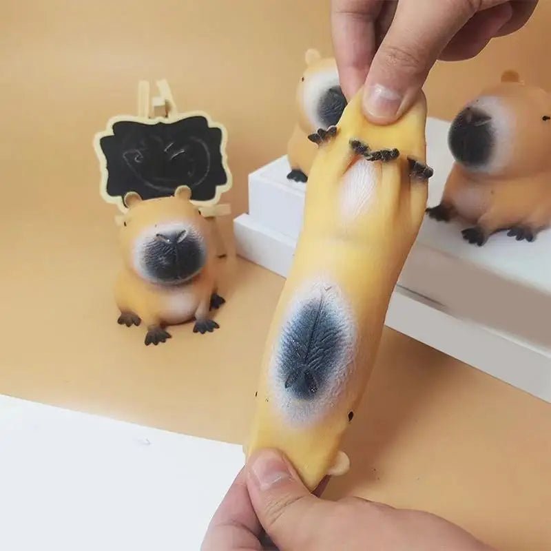Squishys Capybara Soft Pinch Toy Squeeze Toys Fidgets Silicone Stress