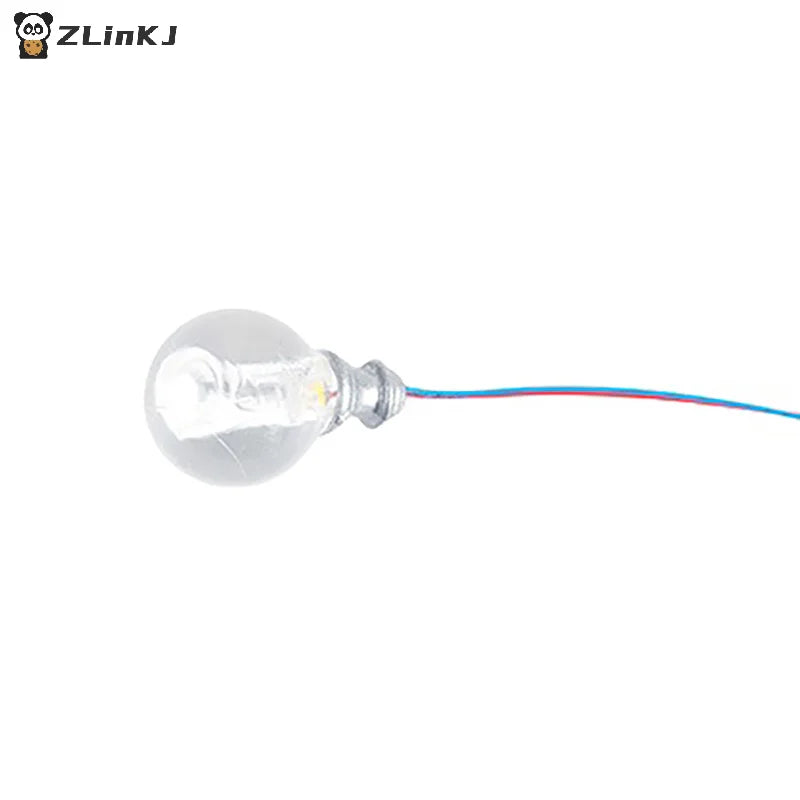 ▶Warm White Model Street Light 1:87 Scale Model Miniature Wall Lamp Posts LED Ceiling Lamps Lighting Dollhouse Decoration Zpaxo
