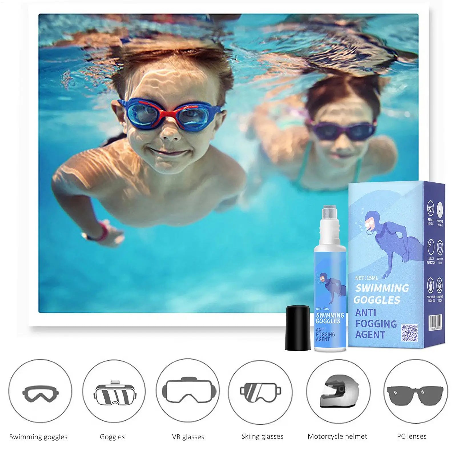 Anti Fog Spray Glasses Goggle Defogging Agent Diving Ski Mask Lens