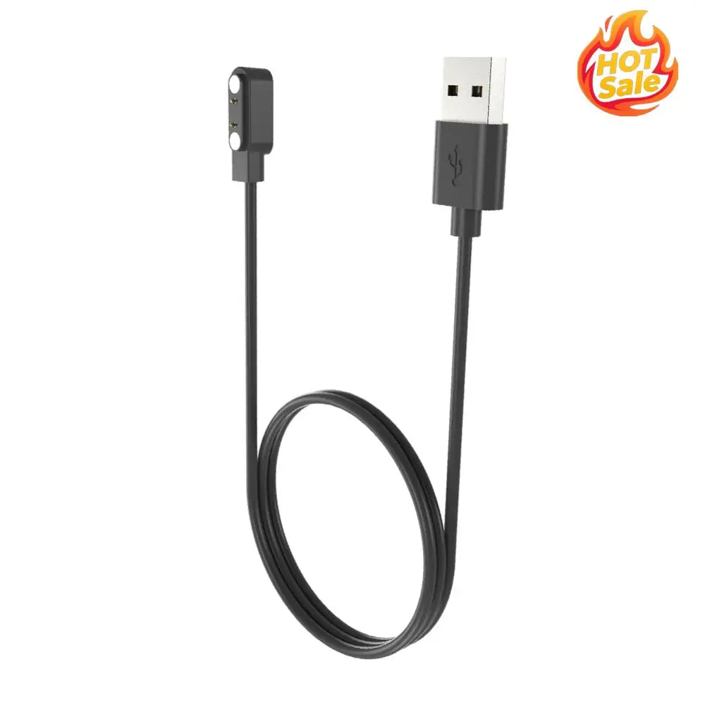5V 1A USB Charger Stable Charging Black Charger Multiple Protection Watch Charger Smart Accessories for Zeblaze Vibe 7 Zpaxo