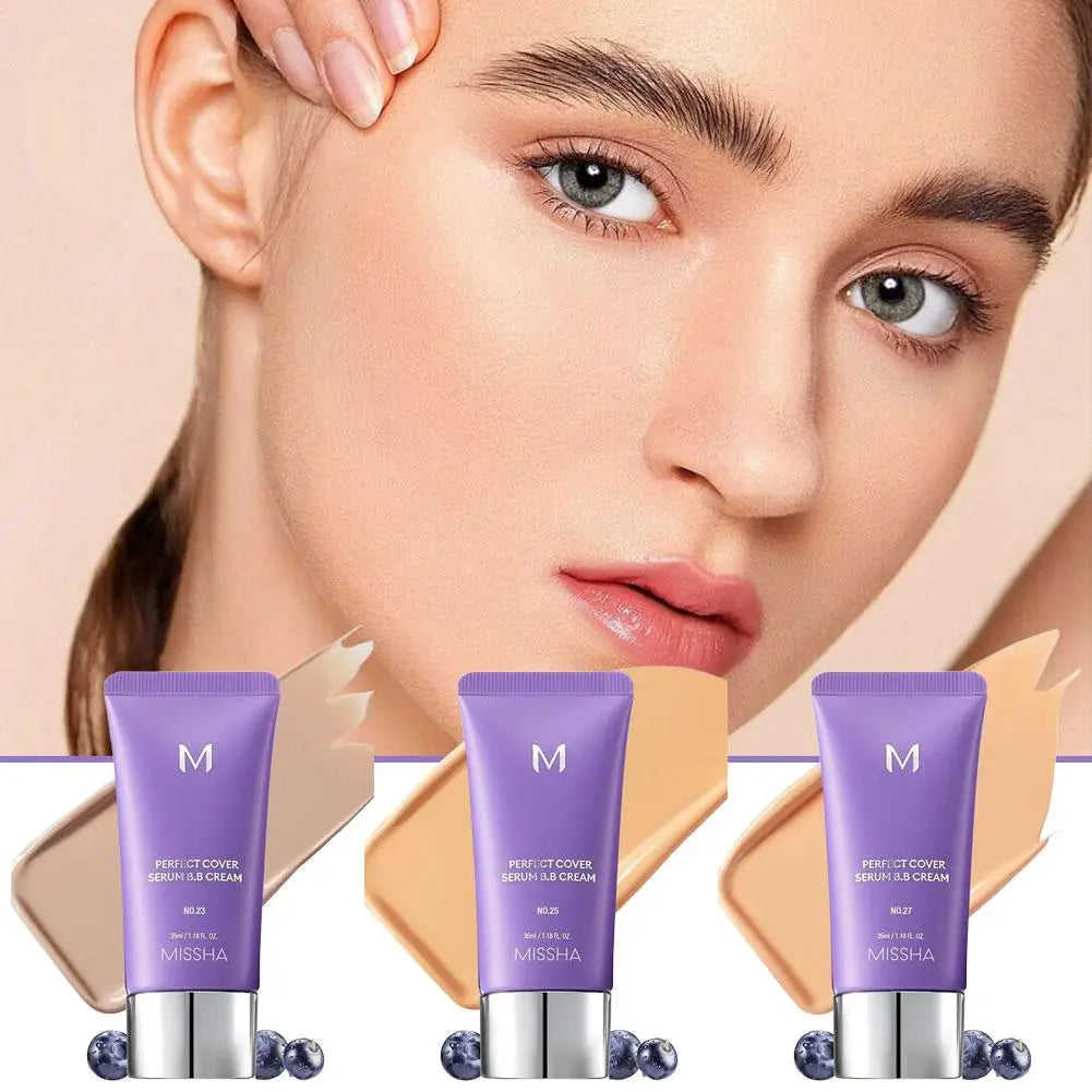 BB Cream Concealer Foundation – Waterproof & Hyaluronic Acid BB Cream Foundation Zpaxo