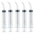 Curved Tip Syringe Pet Feeding Medication Animal Oral Dosing Safety