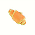 1PC Hidden Food, Sniffing Toys, Pet Dogs, Vocalizations, Plush Toys, Gnawing and Grinding Teeth Zpaxo croissant