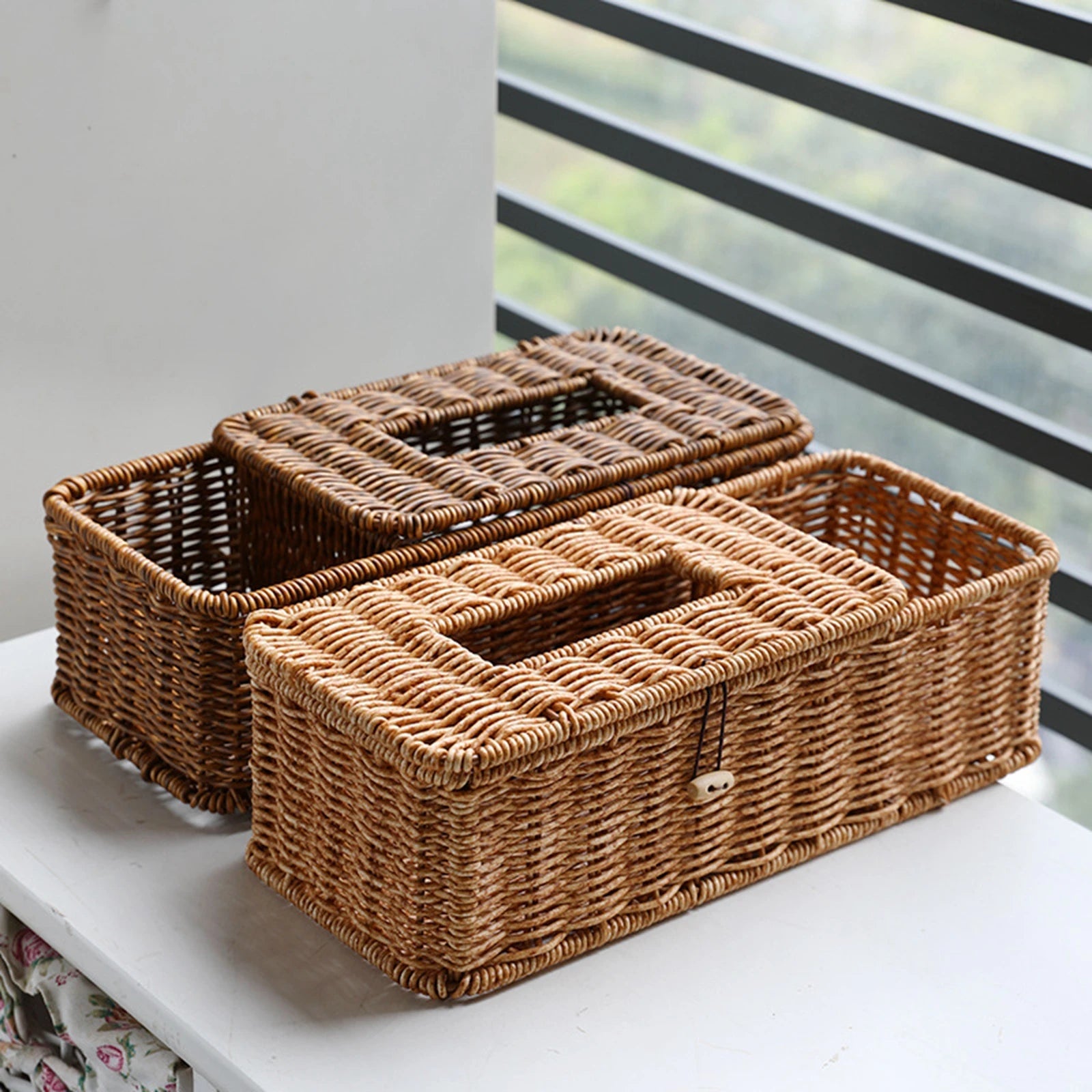 Paper Holder Toilet Paper Rack Napkin Dispenser Tissue Box Cover for Bedroom Livingroom Hotel Restroom Desktop Organizer Zpaxo