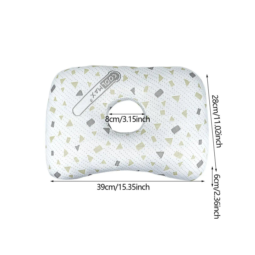 Soft Ear Piercing Pillow Cotton Filling Breathable Removable Zpaxo