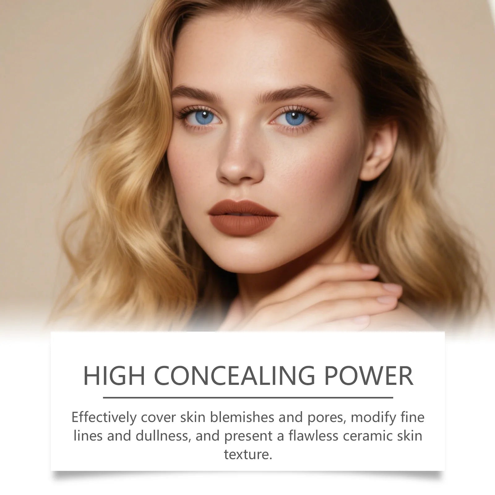 2-in-1 Color Changing Foundation & Concealer | Oil Control Foundation Concealer Stick Zpaxo