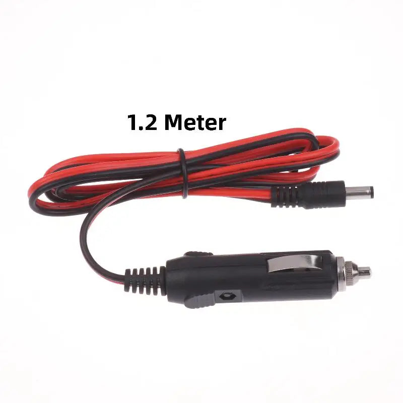 12V 5A DC5525 Car Power Cable with LED Indicator – 1.2m