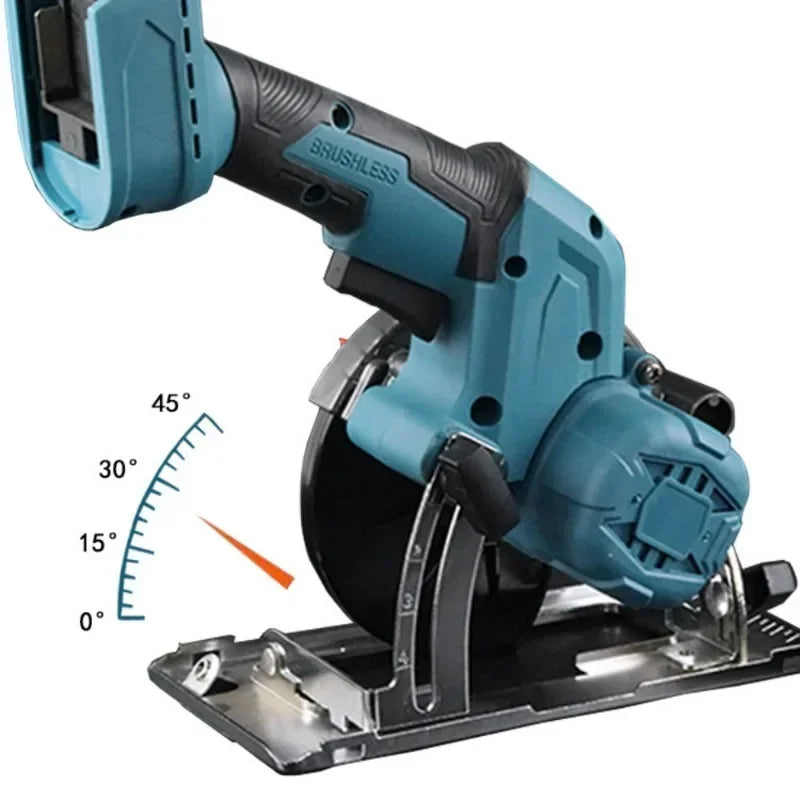 Brushless Circular Saw Multifunctional Cutting Tool Handheld Cordless
