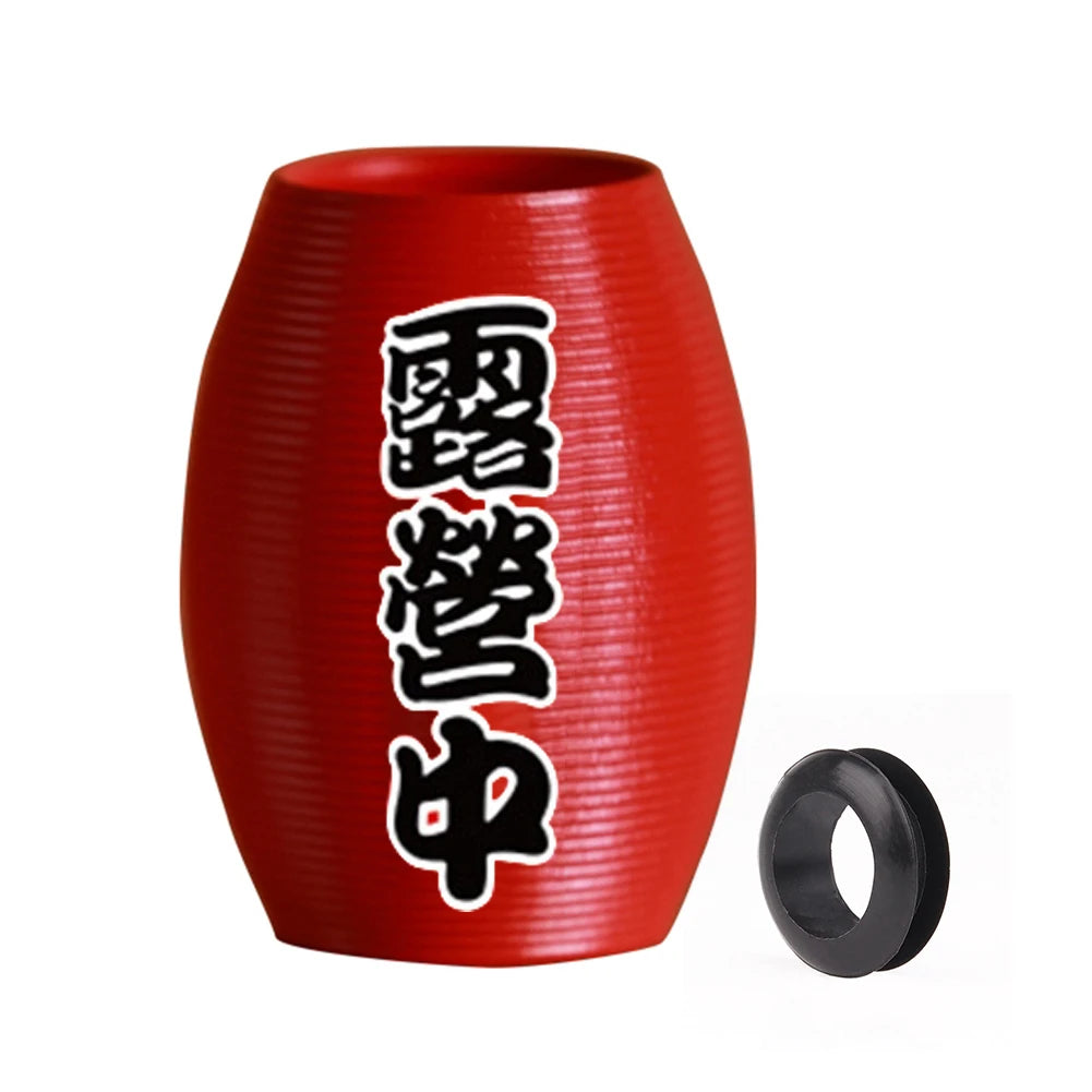 DIY Atmosphere Lampshade Lightweight Waterproof Vintage Lantern Cover Zpaxo Red Camping