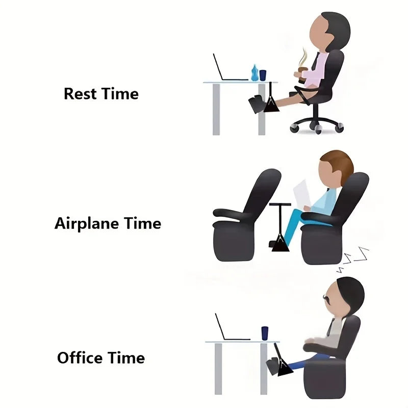 Airplane Footrest Hammock – Adjustable Portable Leg Rest Travel Leg Rest Zpaxo