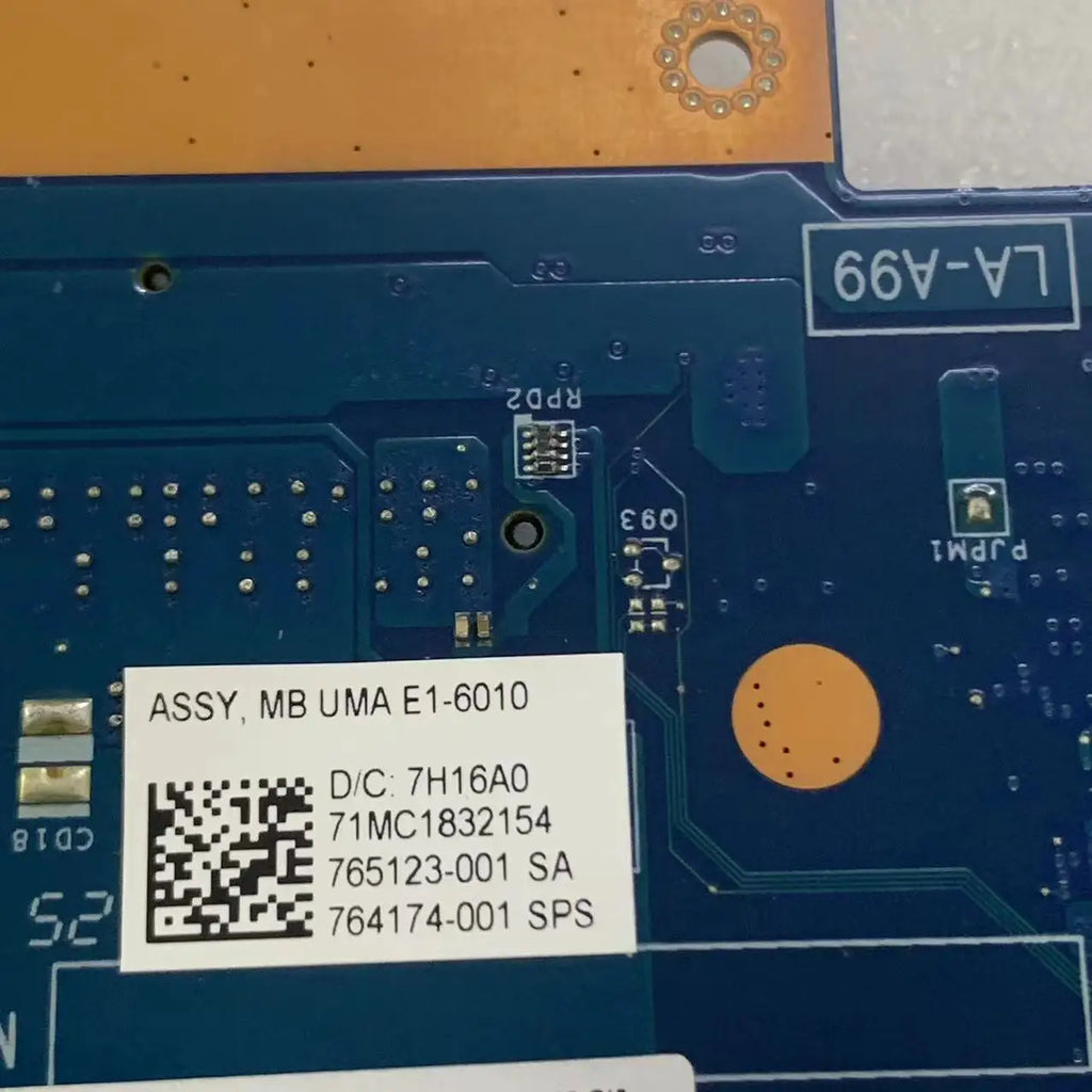 HP 14-G 245 G3 Motherboard 764174-601 764174-501 E1-6010 ZSO41