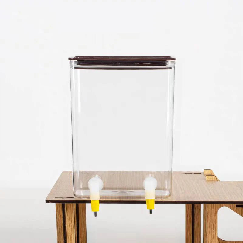 Fully Automatic Needle Water Dispenser Lubing Quail Chick Double