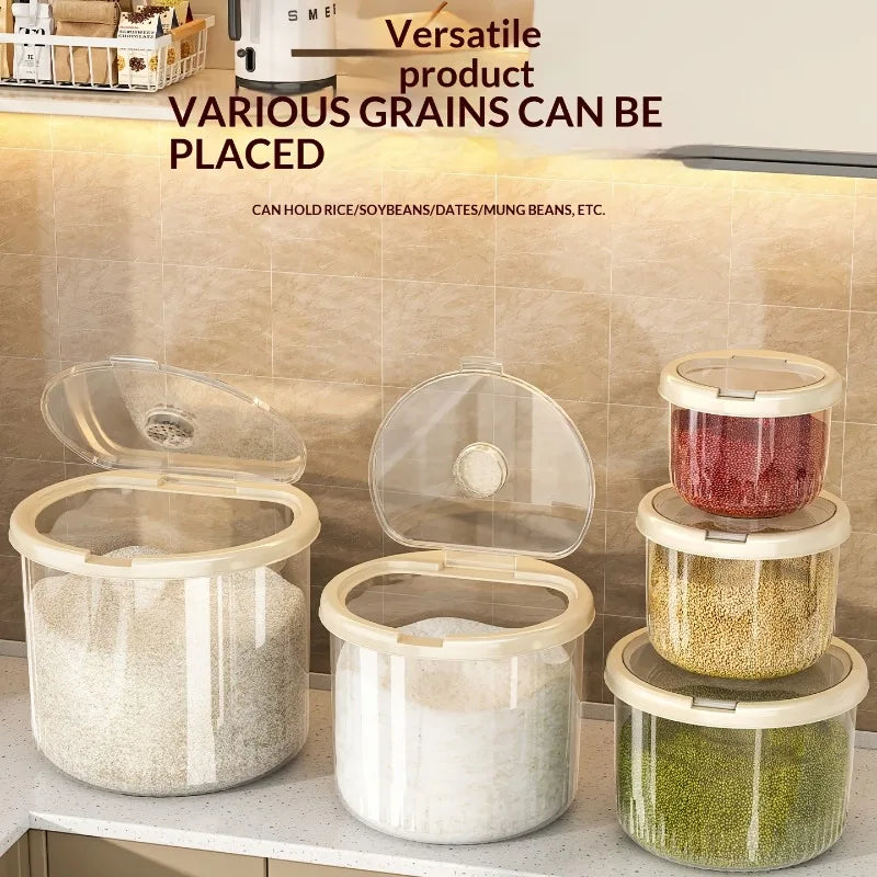 Premium Kitchen Grain Storage Bin Insect-proof Seal Perfect Rice