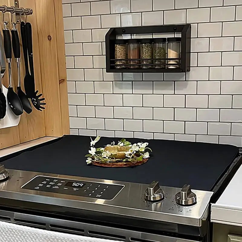 Electric Stove Protector Pad Induction Cooker Gas Stove Top Burner Protection Pad Non-Slip Mat Kitchen Accessories Utensils Zpaxo