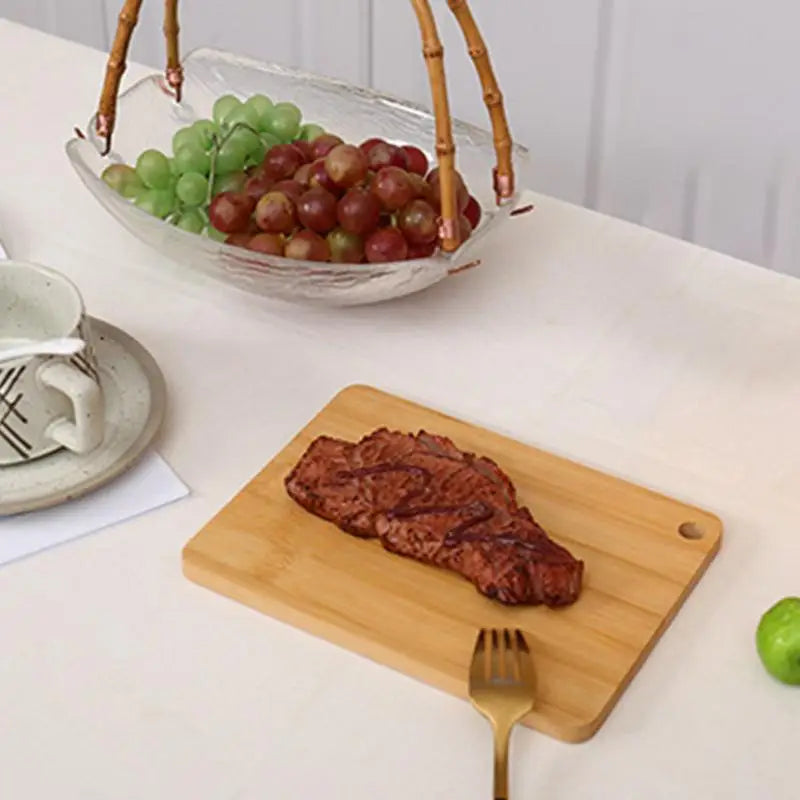 Wood Cutting Boards Thickened Double Sided Food Grade Portable Fruit