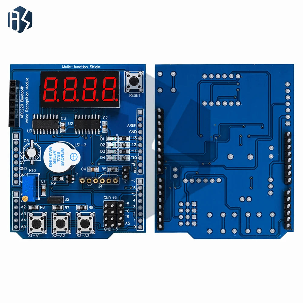 Arduino Multifunctional Expansion Board Base Shield UNO Leonardo Zpaxo