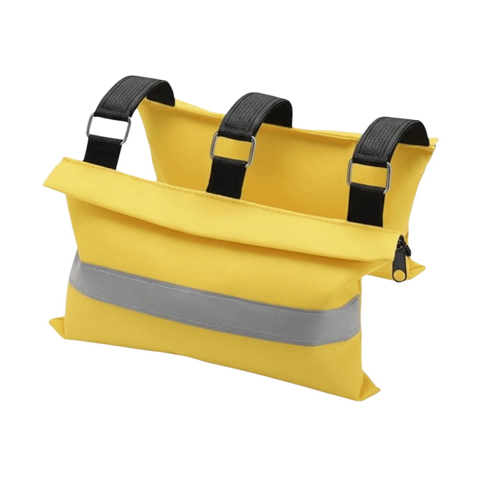 Reflective Strip RV Sewer Weight Bag Heavy Duty Waterproof Hose Support Device Hose Support 600D Oxford Cloth Drain Weight Bag Zpaxo