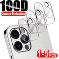 1-5PCS Camera Lens Protection Glass For iPhone 16 Plus 15 14 13 11 Pro Max Screen Protector For 13 Mini Camera Lens Glass Film Zpaxo 3PCS Lens Glass 16 Pro or 16 Pro Max