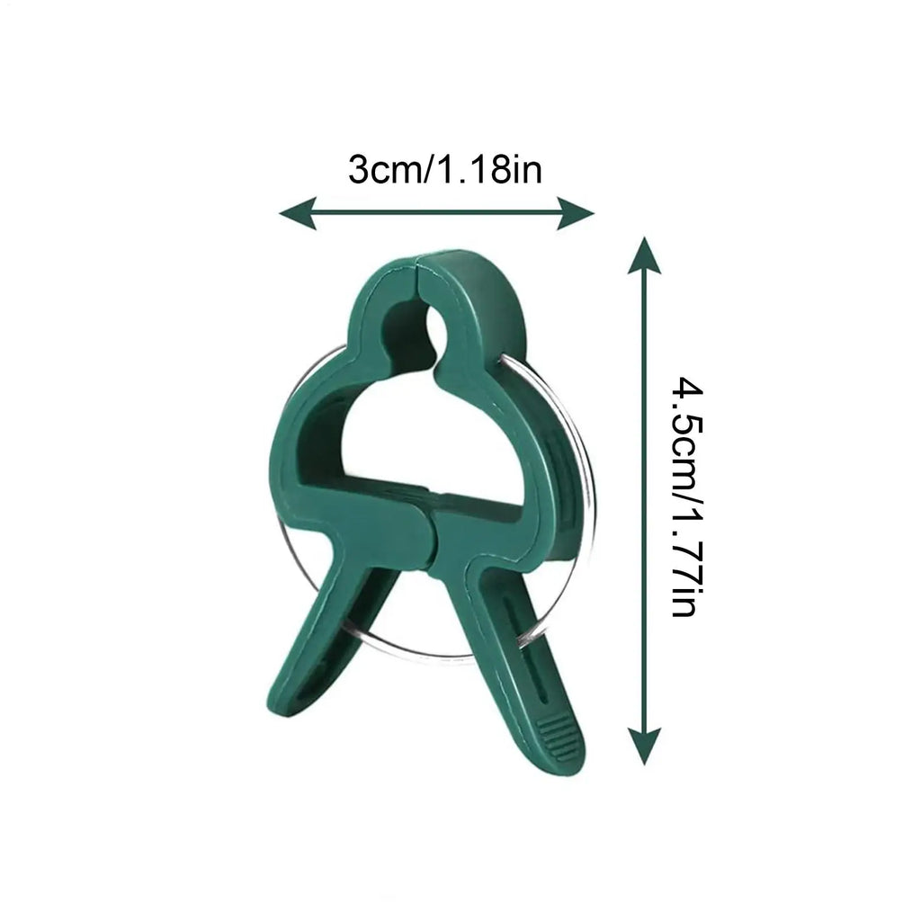20-Pack Reusable Plant Clips – Tomato, Vine & Flower Support Plant Support Clips Zpaxo