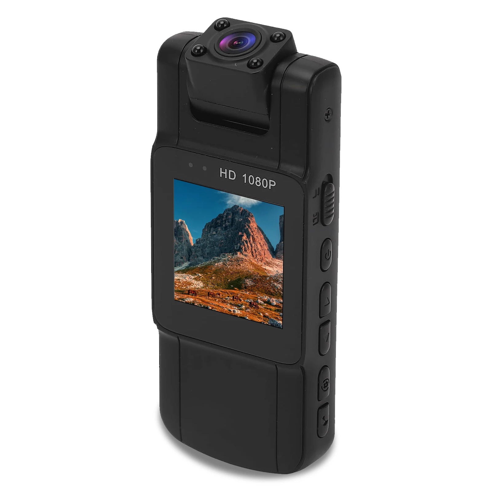 Mini Body Camera 1080P Infrared Night Vision Motion Detection 180