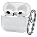 Transparent Earphones Case For AirPods Pro 1 2 Case Glitter Shiny Clear TPU for Air Pods 1 2 3 Bluetooth Headphone Charging Box Zpaxo Clear for Airpods 1 of 2