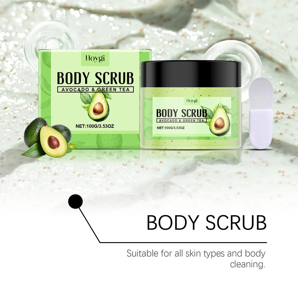 Matcha Body Scrub Gentle Exfoliating Cleansing Pores Effectively Removes Dirt Smooth Skin Nourishing Skin Scrub Nourishing Care Zpaxo