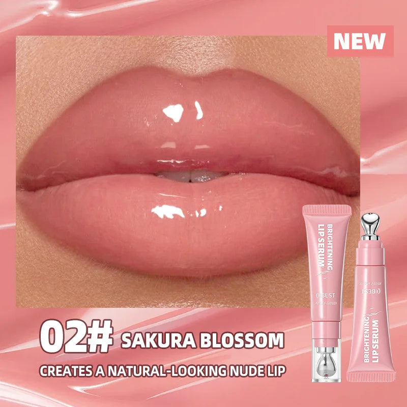 Moisturizing Lip Lotion Essence Volumizing Lip Glaze Women's Moisturizing and Moisturizing Natural Lip Gloss Hydrating Lip Gloss Zpaxo 02