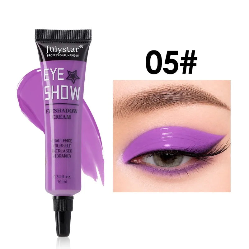 9 Eyeshadow Cream Professional Face Paint Body Pigment Matte Liquid Zpaxo 05