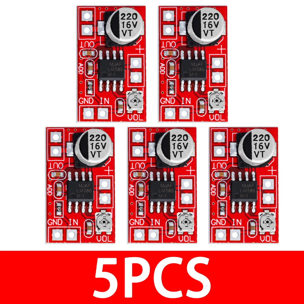 DC 5V-12V Micro Electret Amplifier MIC Condenser Mini Microphone Amplifier Board Zpaxo 5PCS