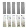 652F Shockproof Keyboards Bottom Case Rubber Feet Strips Black Pad Zpaxo 44x12x2mm CN